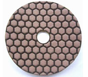 dry polishing pad